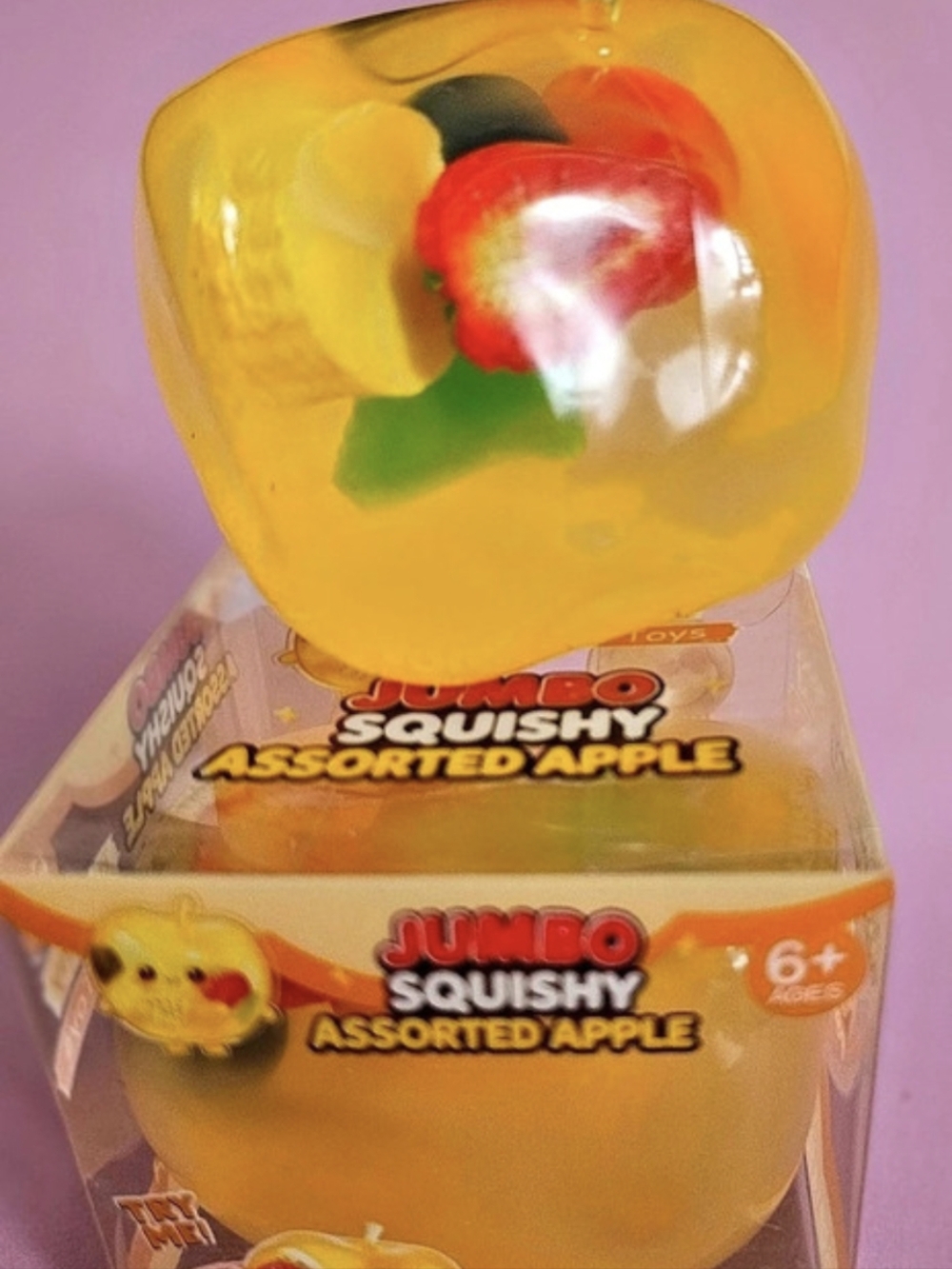 Squishy MIXED FRUIT Apple Assorted Apple